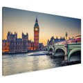 Obraz na płótnie - Londyn, most, rzeka