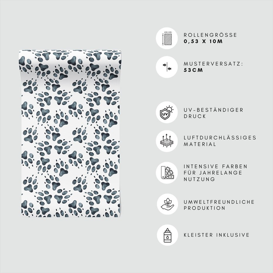 Tapeta - łapy, wzór, tło