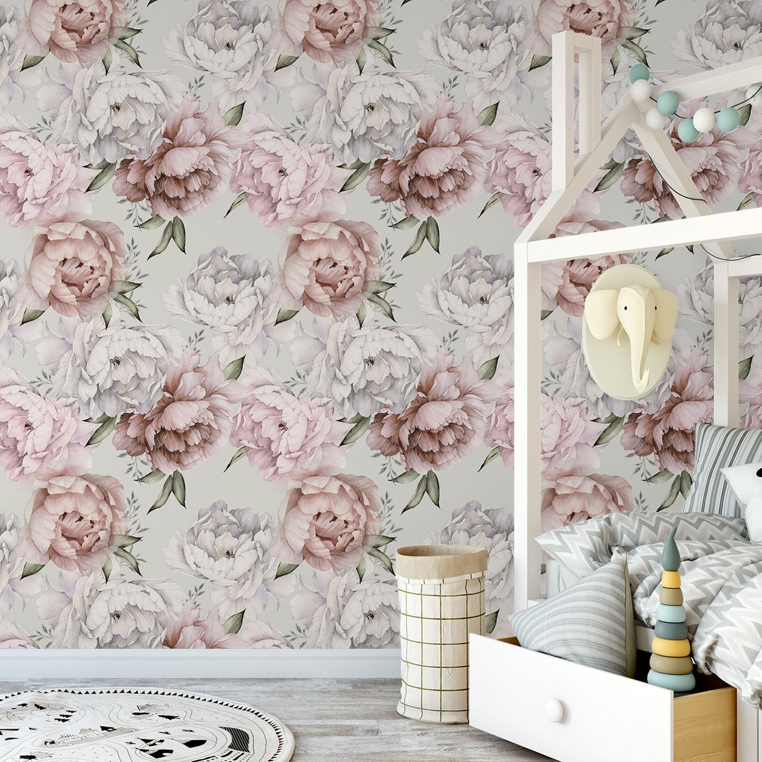 Tapeta - kwiaty, płatki, liście