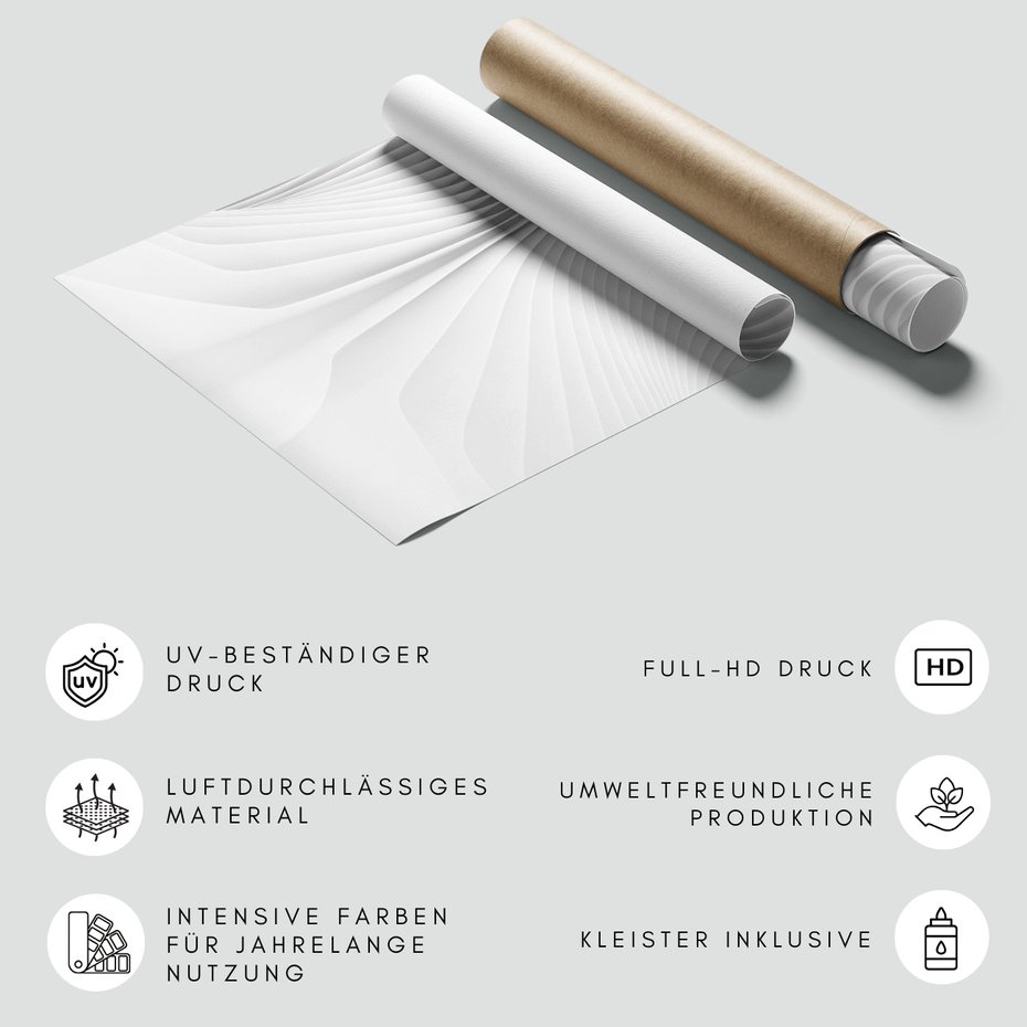 Fototapeta - abstrakcja, wzory, biały