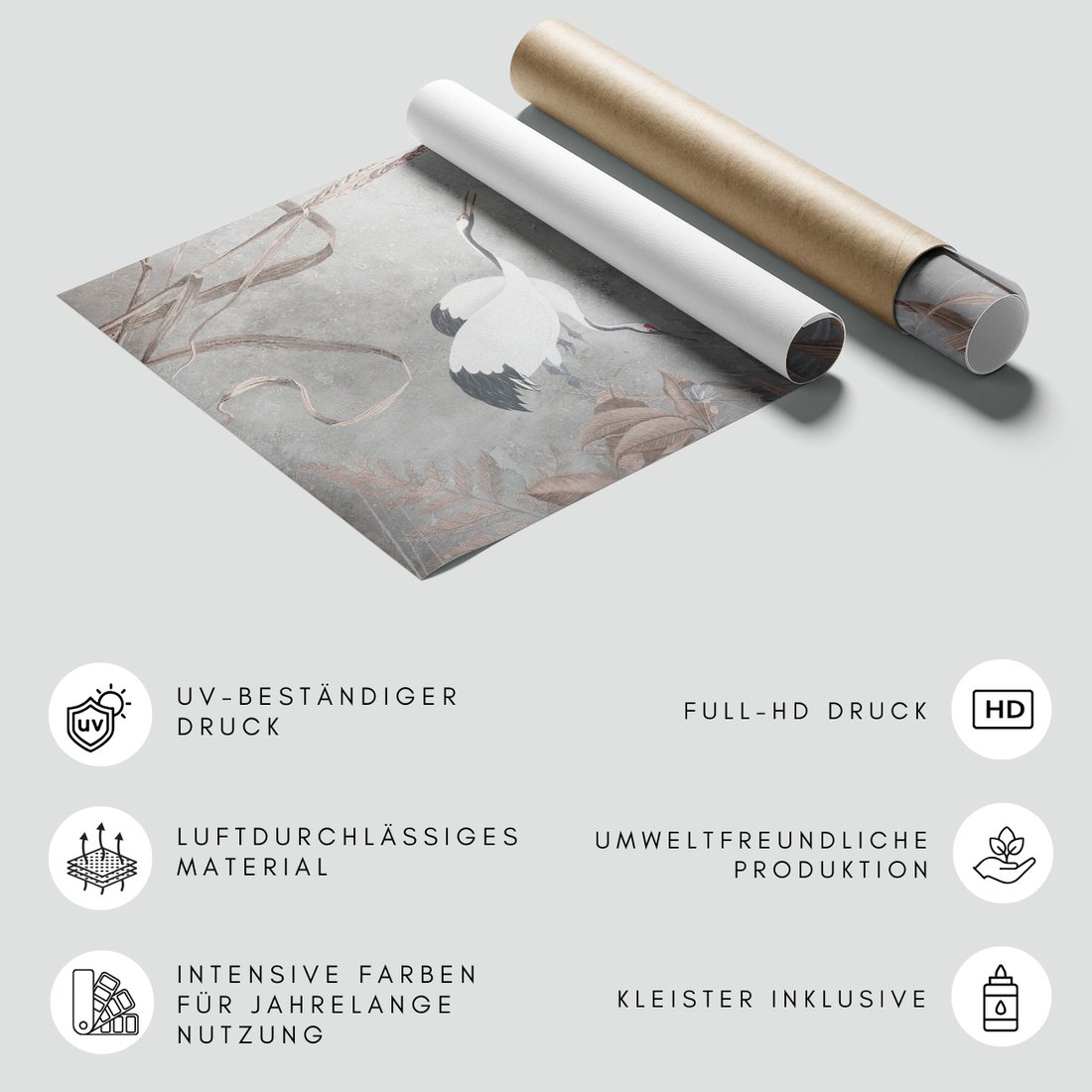 Fototapeta - loft, żurawie, ptaki