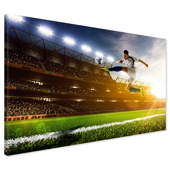 Obraz na płótnie - piłka nożna, sport, stadion