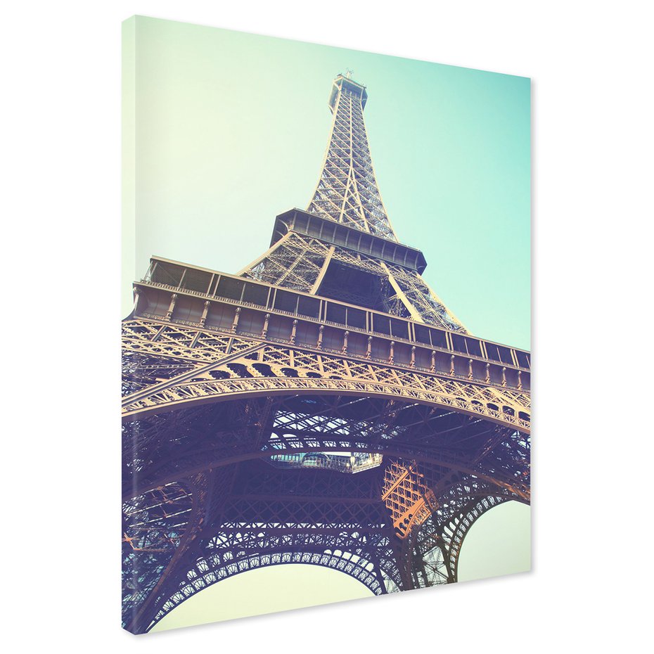 Obraz na płótnie - Eiffel, wieża, Paryż