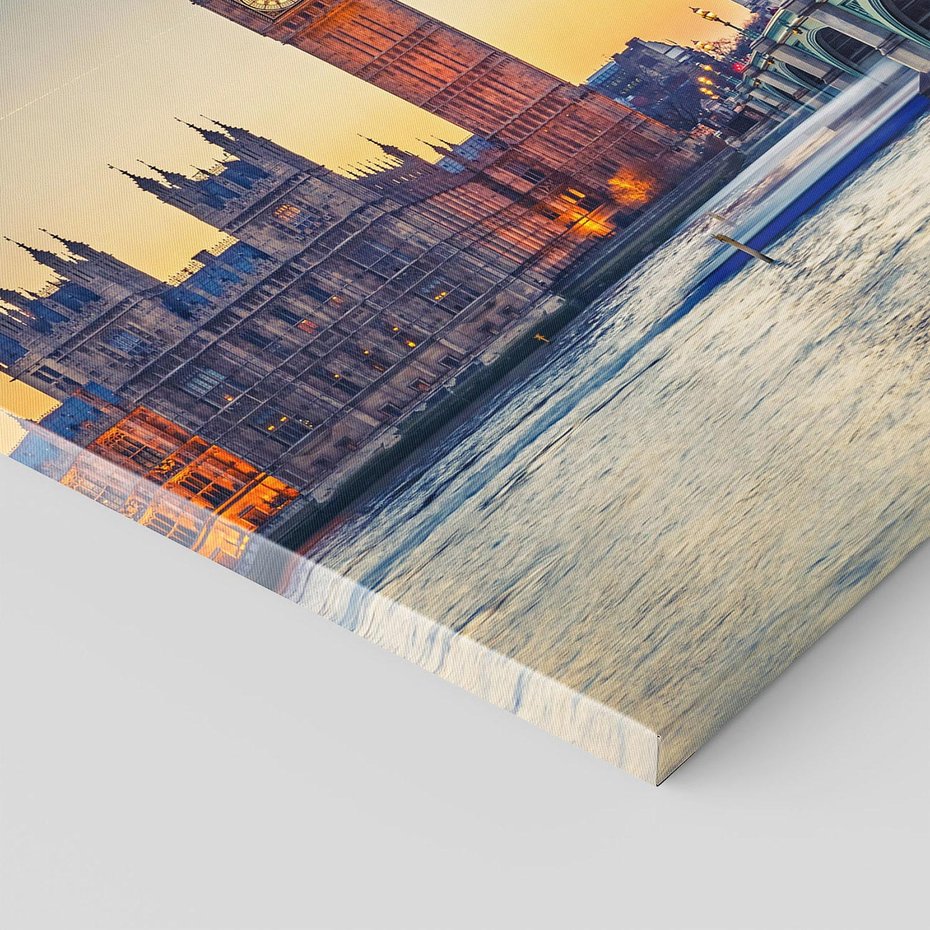 Obraz na płótnie - Londyn, most, rzeka