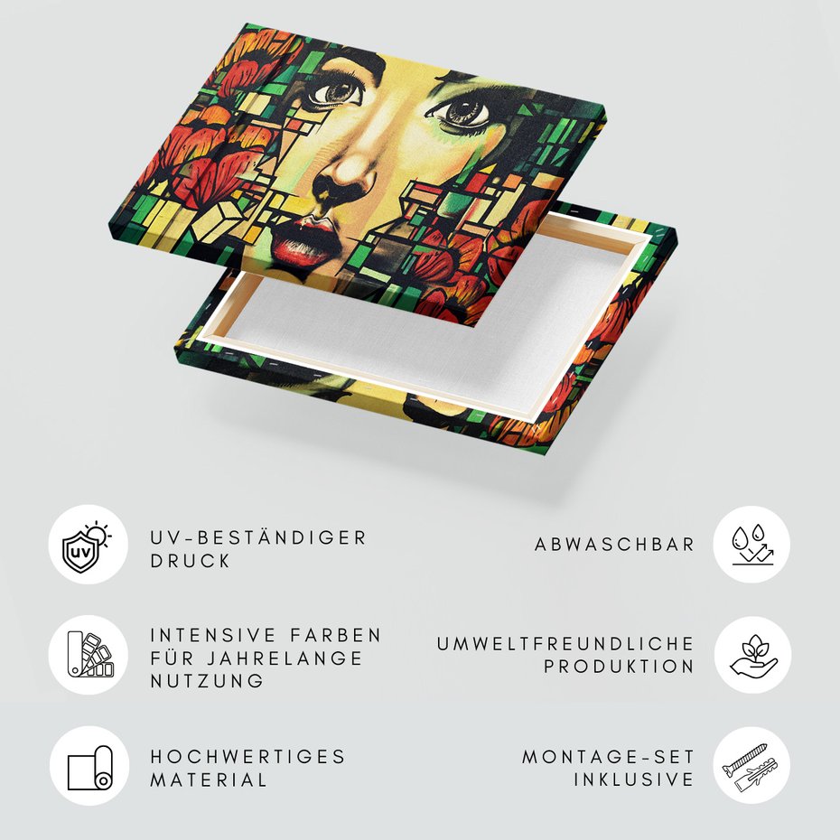 Obraz na płótnie - portret, grafika, sztuka