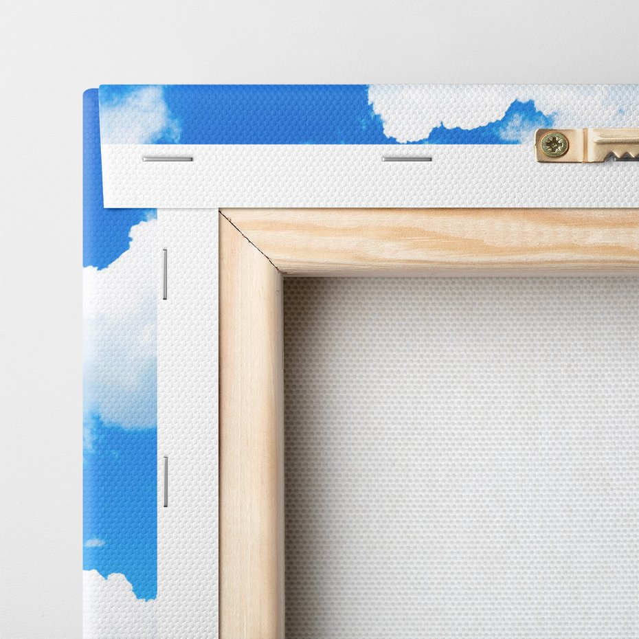 Obraz na płótnie - niebo, chmury, krajobraz