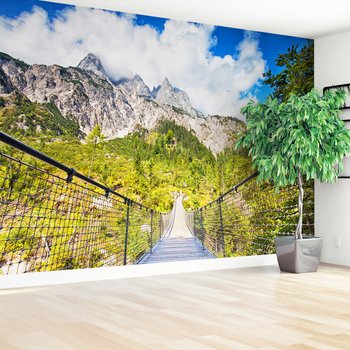Fototapeta - most, góry, krajobraz