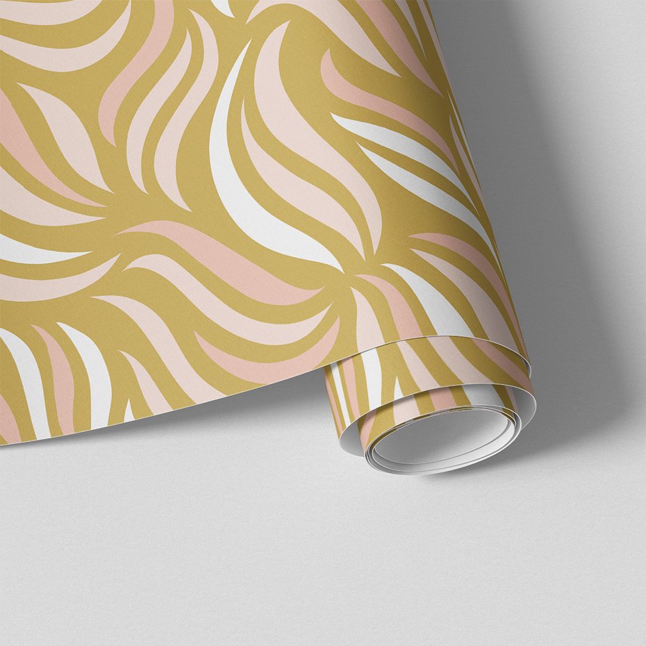 Tapeta - liście, abstrakcja, tło