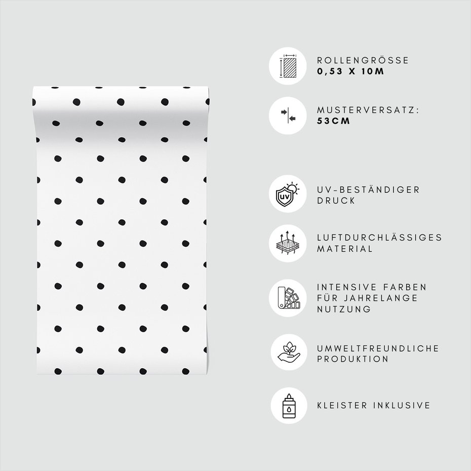 Tapeta - kropki, tło, minimalizm