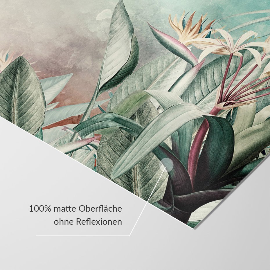 Fototapeta - loft, kwiaty, mural