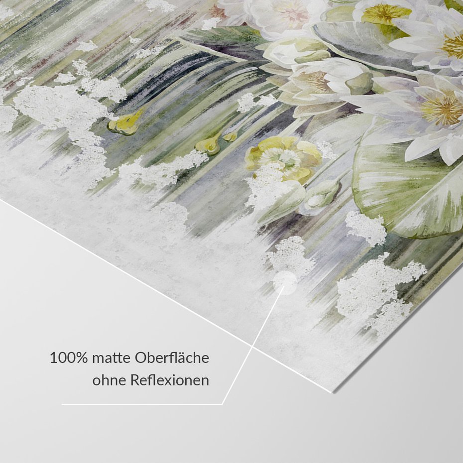 Fototapeta - loft, kwiaty, mural