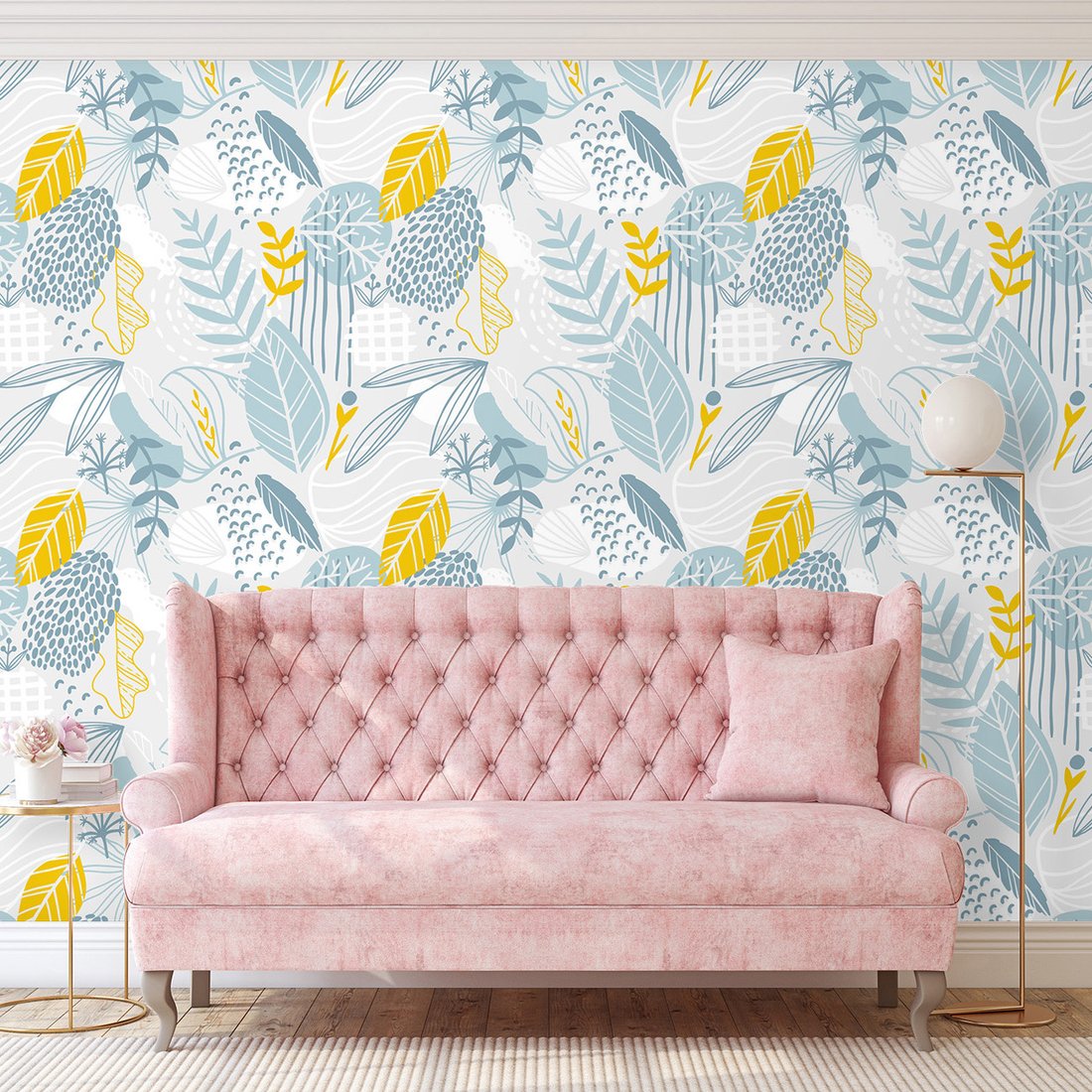 Tapeta - liście, natura, abstrakcja