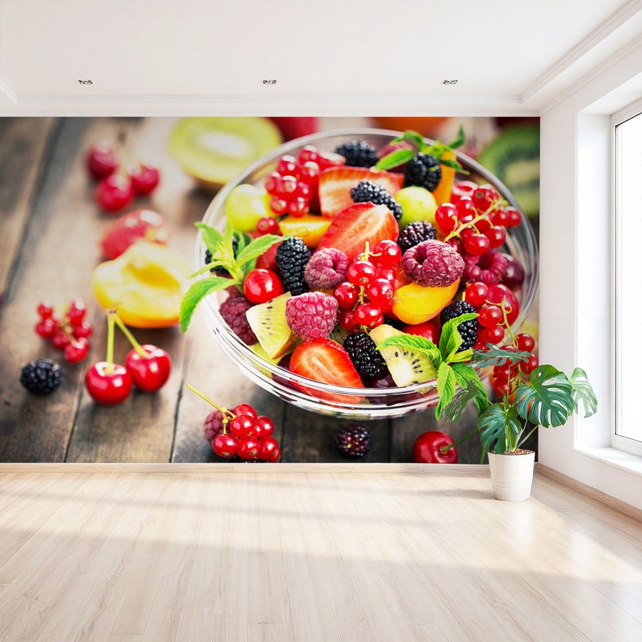 Fototapeta - owoce, świeżość, deser