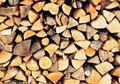 Fototapeta - drewno, opał, stos