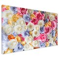 Obraz na płótnie - kwiaty, róże, pastelowe