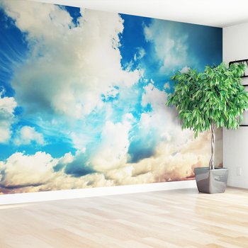 Fototapeta - chmury, niebo, błękitne