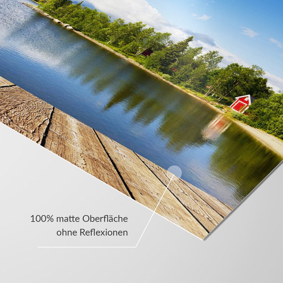 Fototapeta - jezioro, las, dom,