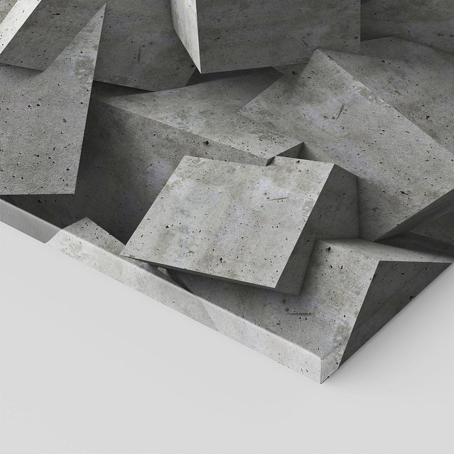 Obraz na płótnie - beton, kostki, abstrakcja
