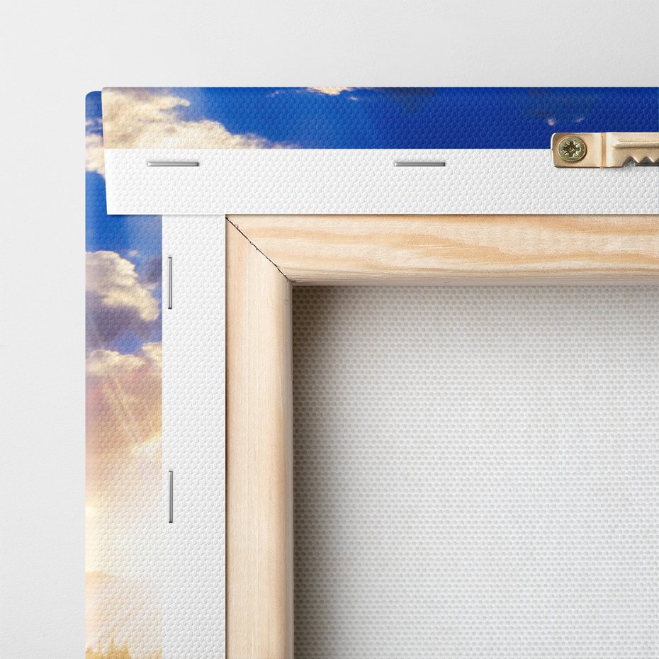 Obraz na płótnie - las, góry, krajobraz