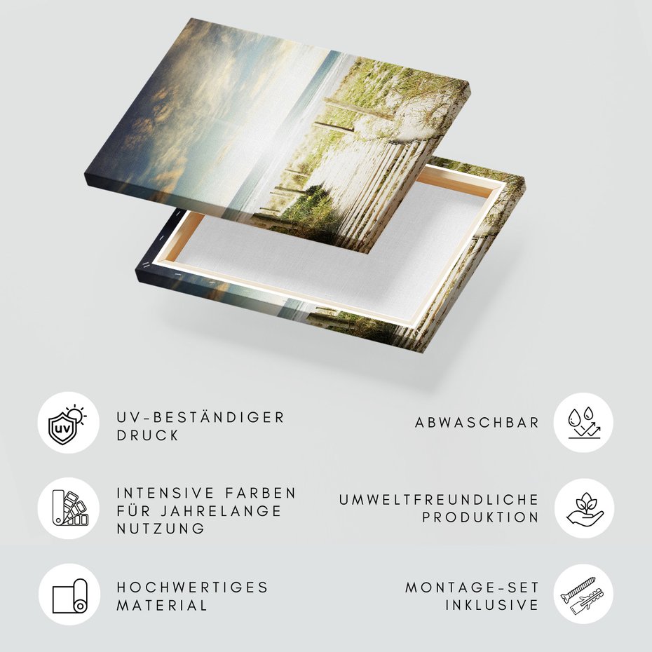 Obraz na płótnie - plaża, morze, krajobraz