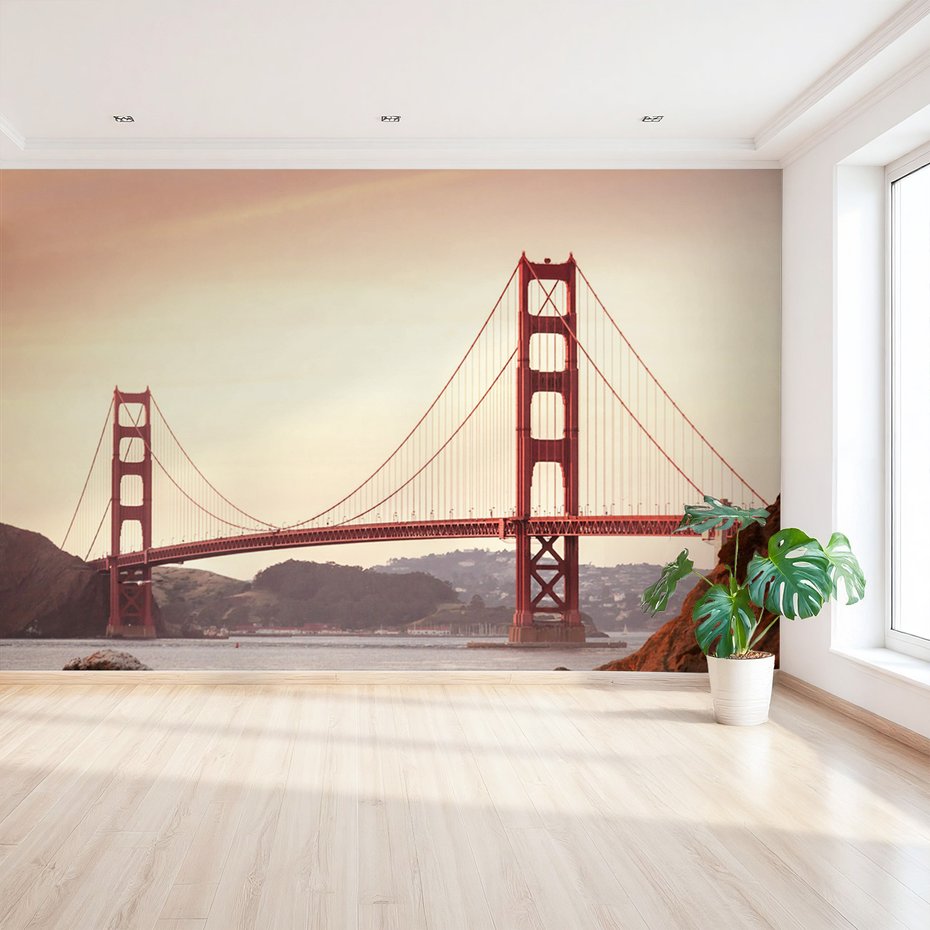 Fototapeta - most, woda, krajobraz