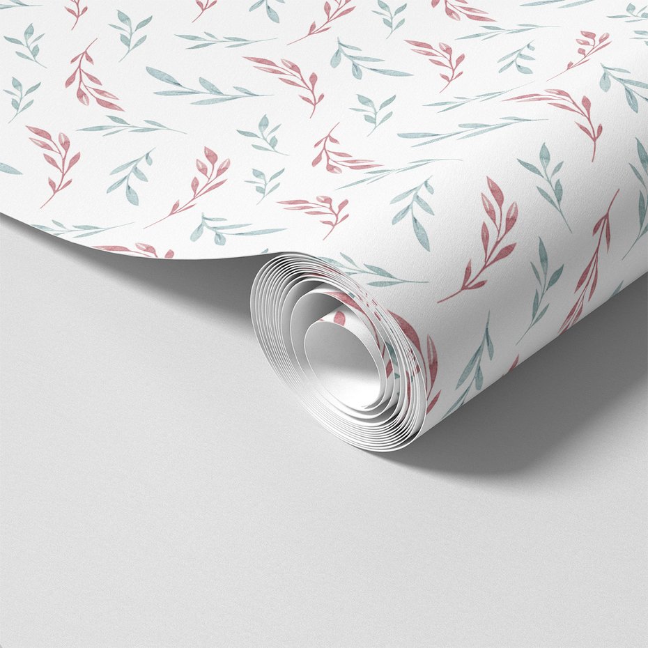 Tapeta - liście, gałązki, tło