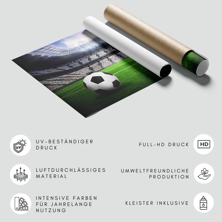 Fototapeta - piłka, stadion, sport