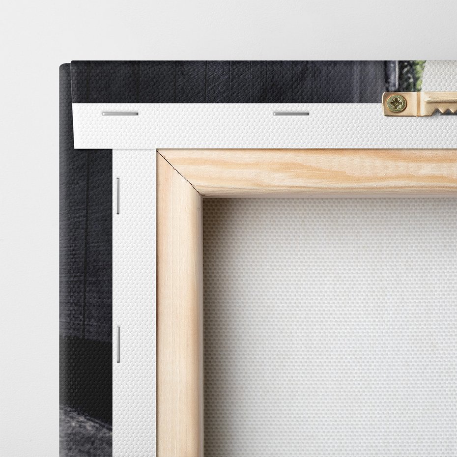 Obraz na płótnie - samochód, stary, ulica