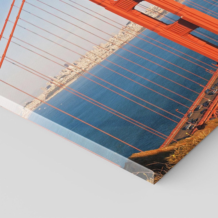 Obraz na płótnie - most, miasto, woda