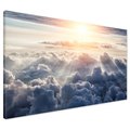 Obraz na płótnie - niebo, chmury, słońce