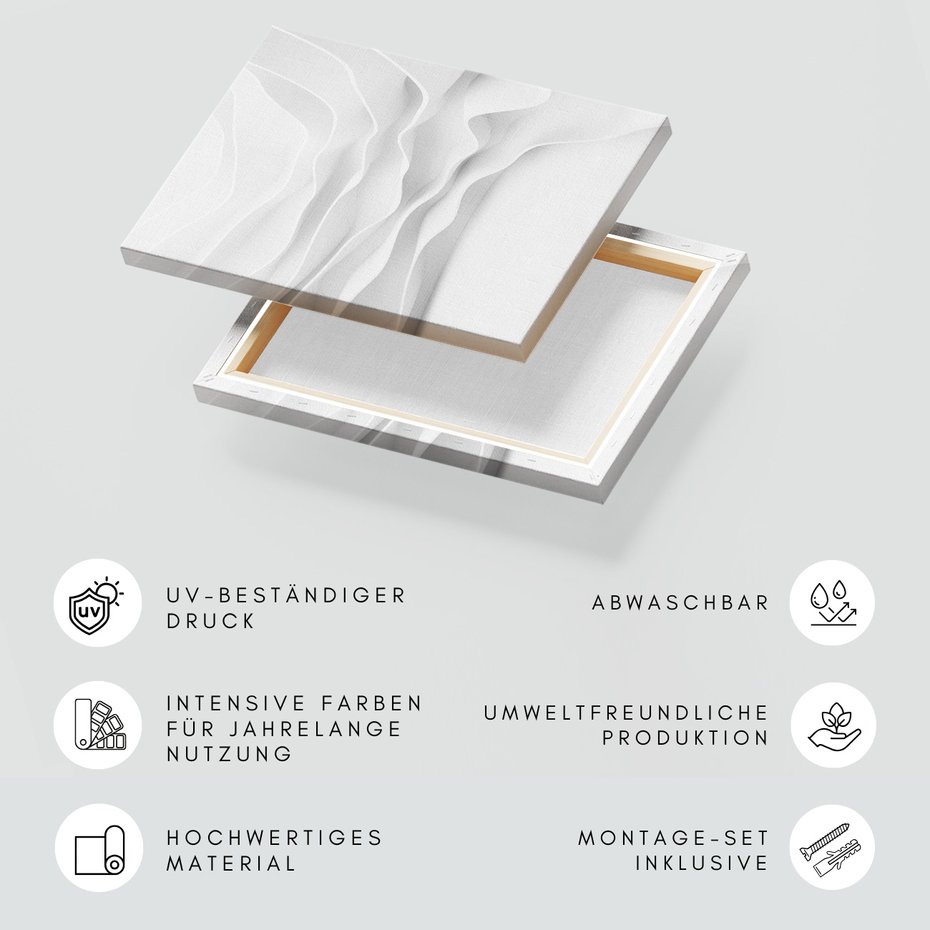 Obraz na płótnie - abstrakcja, fale, struktura