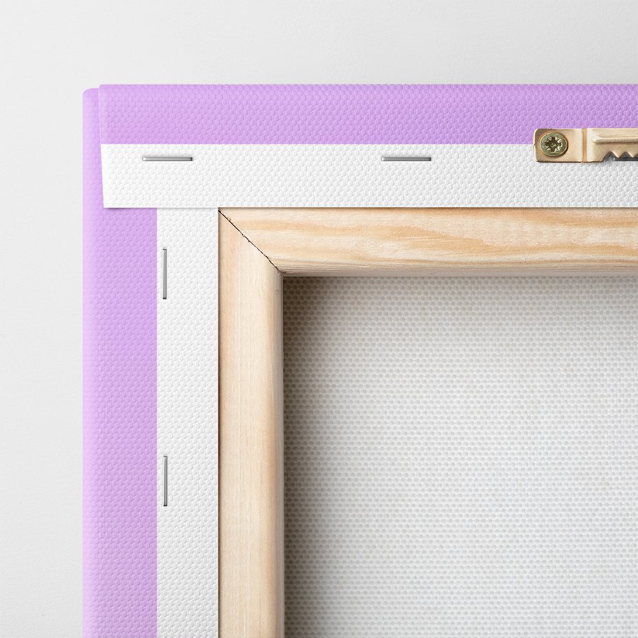 Obraz na płótnie - liść, szkło, kula