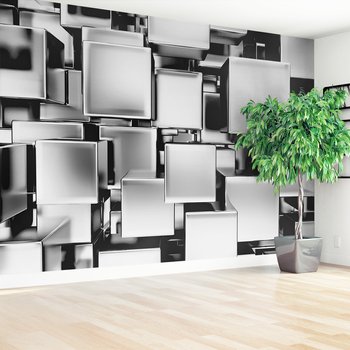 Fototapeta - kostki, sześciany, abstrakcja