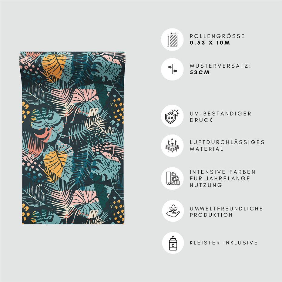 Tapeta - liście, tropiki, natura