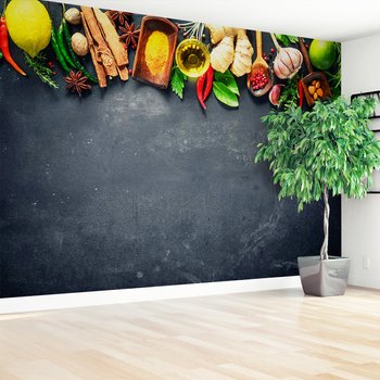 Fototapeta - jedzenie, przyprawy, składniki