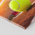 Obraz na płótnie - tenis, piłka, kort
