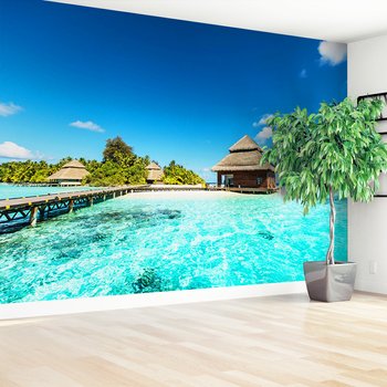 Fototapeta - plaża, woda, turkus,