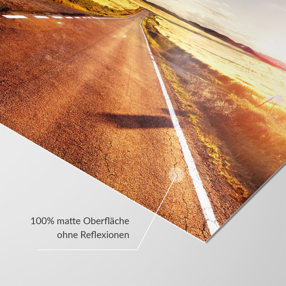 Fototapeta - droga, krajobraz, pola