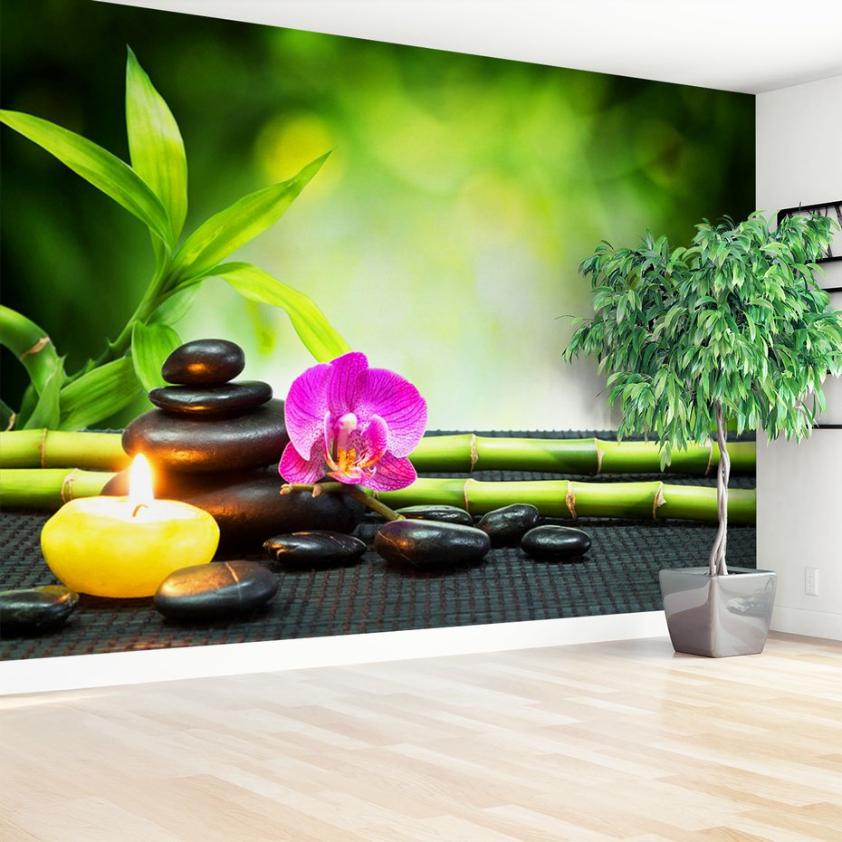 Fototapeta - relaks, orchidea, zen