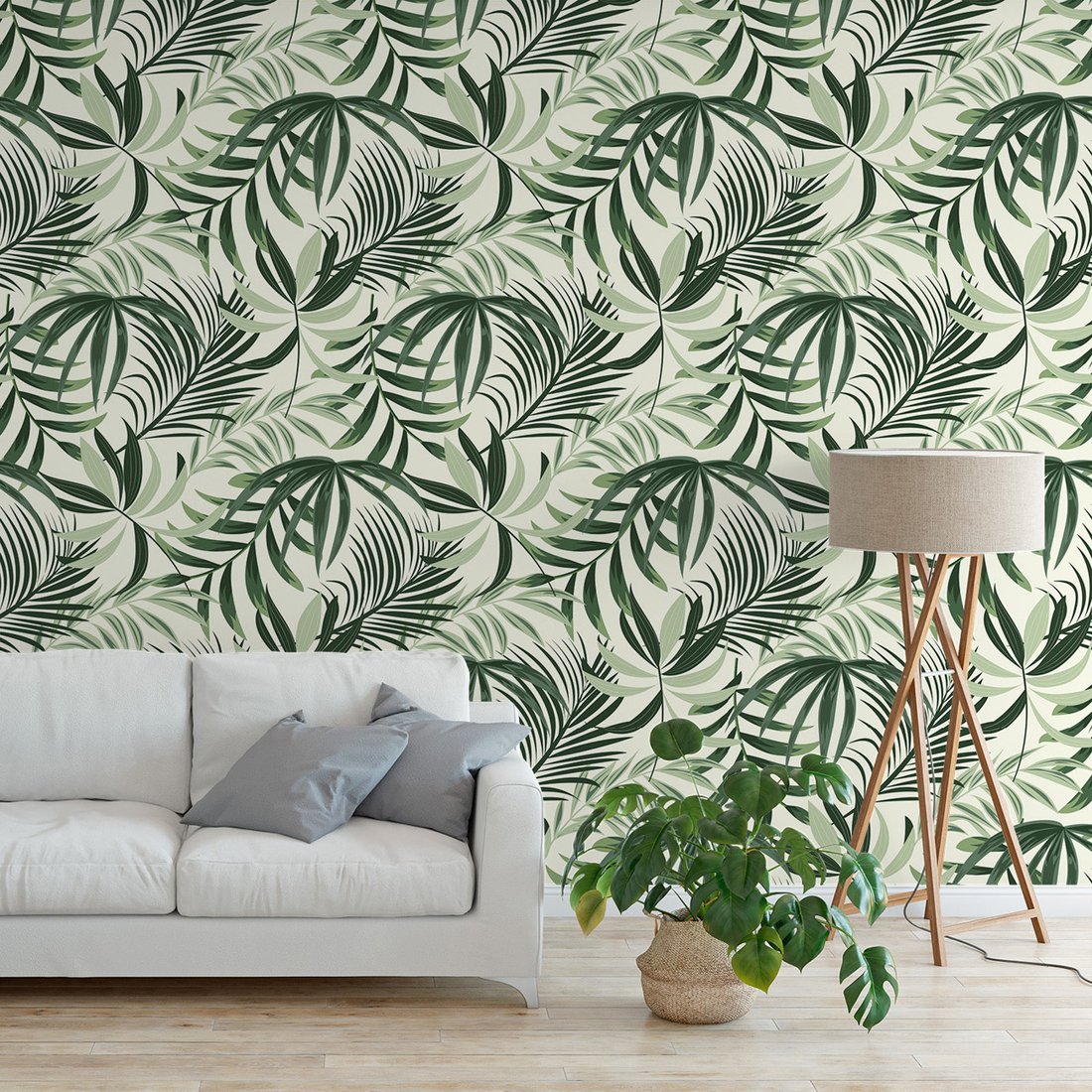 Tapeta - liście, dżungla, natura