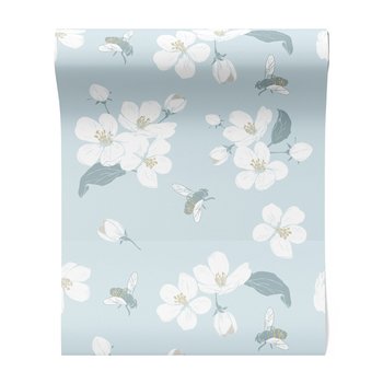 Tapeta - kwiaty, pszczoły, natura