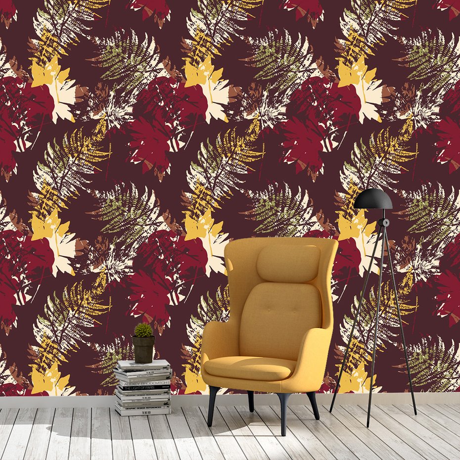 Tapeta - liście, paprocie, natura