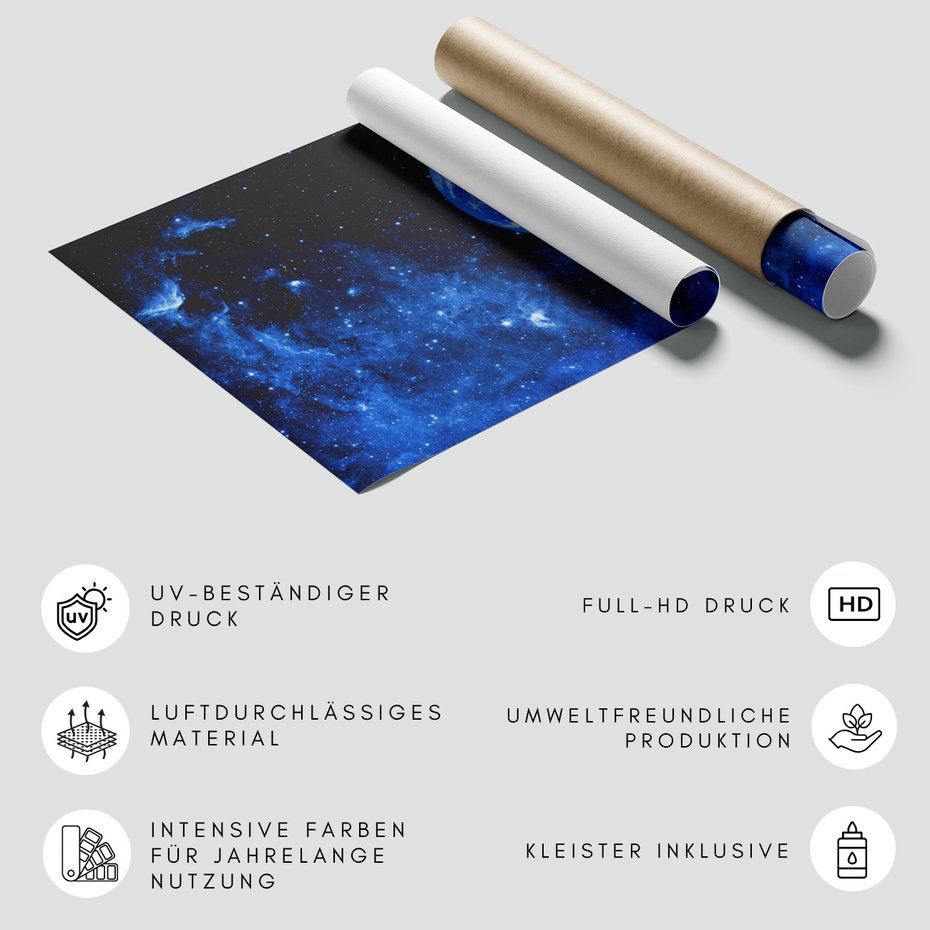 Fototapeta - kosmos, przestrzeń, planeta