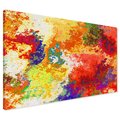 Obraz na płótnie - abstrakt, kolory, wzór