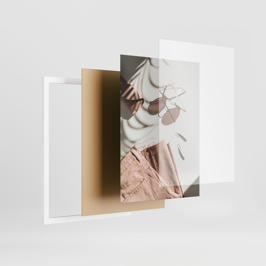 Zestaw obrazy w ramie, plakaty - kwiaty, kawa, akcesoria - rama biała