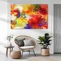 Obraz na płótnie - abstrakt, kolory, wzór