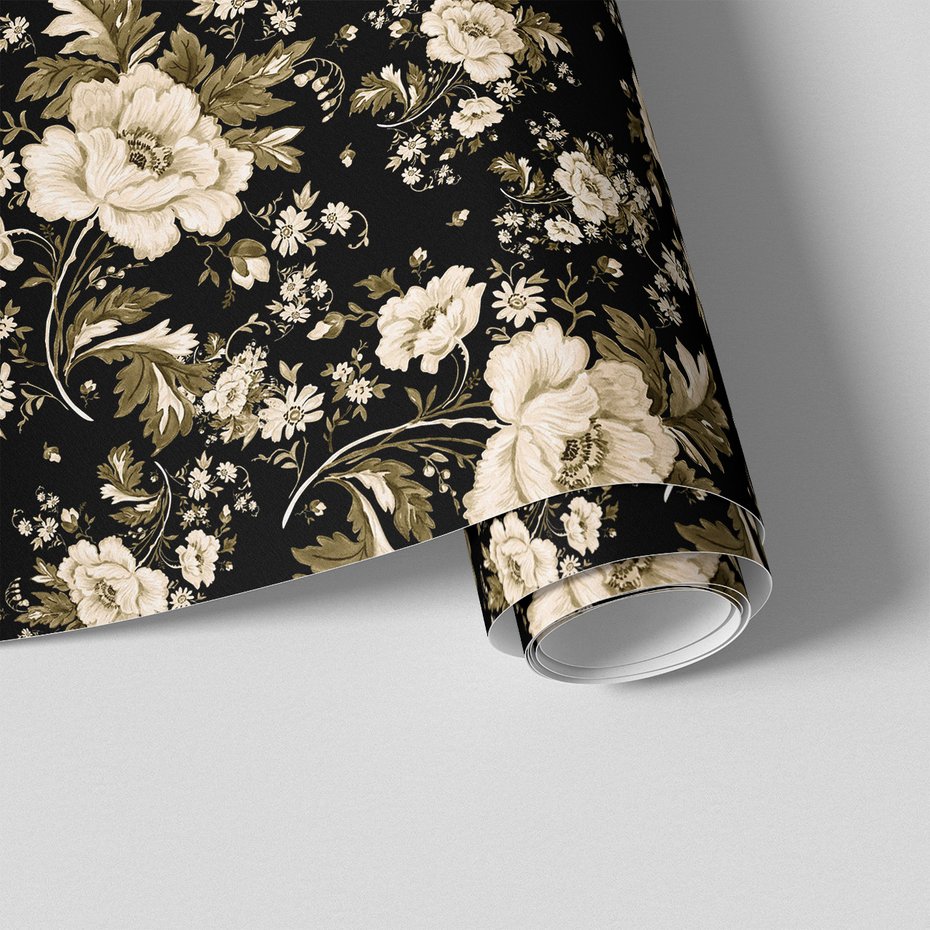 Tapeta - kwiaty, bukiet, liście