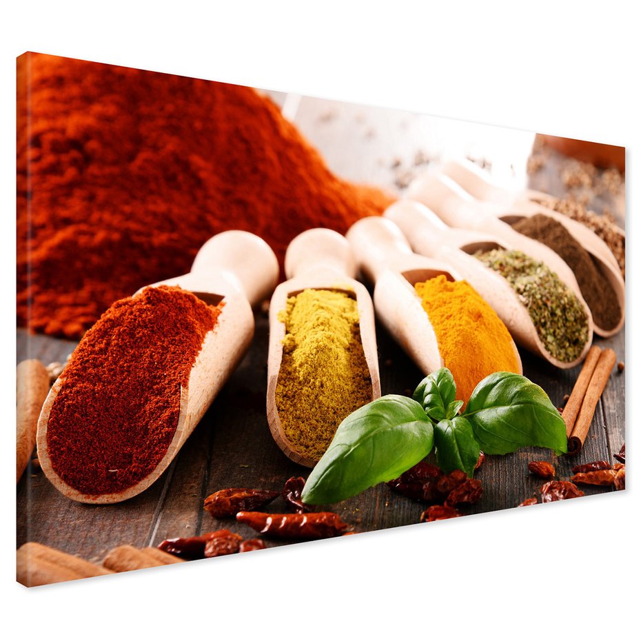 Obraz na płótnie - przyprawy, zioła, aromat
