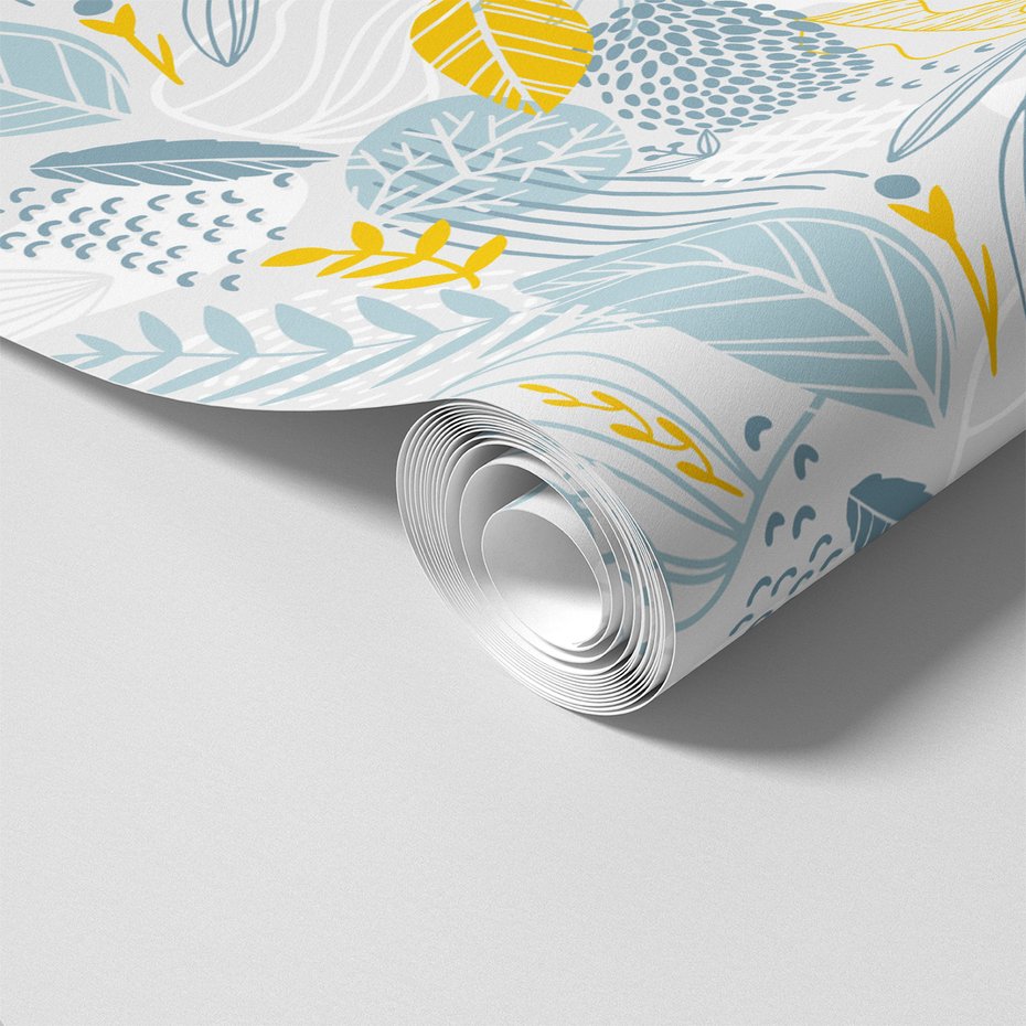 Tapeta - liście, natura, abstrakcja