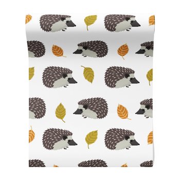 Tapeta - jeże, liście, tło